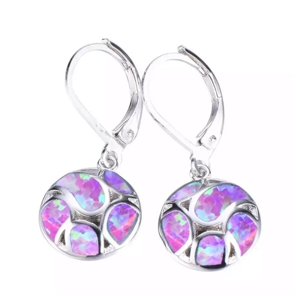 Sterling Silver Round Earrings - Picture 4 of 4